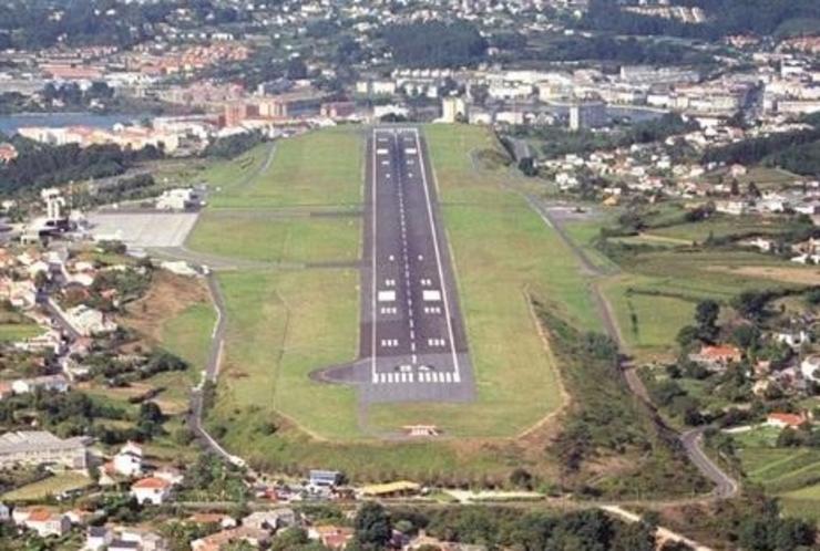 O aeroporto da Coruña, o segundo máis puntual de España