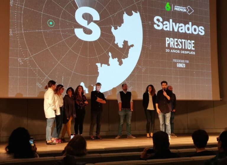 O Palexco acolleu a premier do especial sobre o Prestige de Salvados