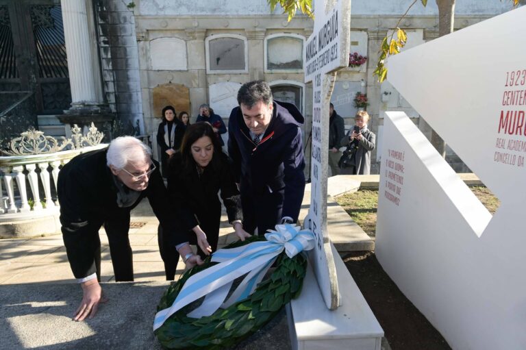 Murguía, o “bardo” da Coruña, xa ten o recoñecemento que se merece nesta cidade