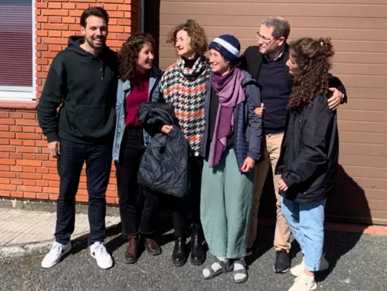 A activista coruñesa Ana Baneira xa está en Galicia tras catro meses encarcerada en Irán