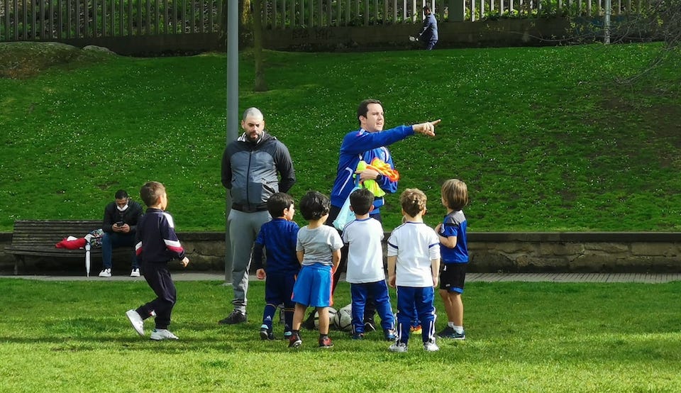 Adestrando no Parque