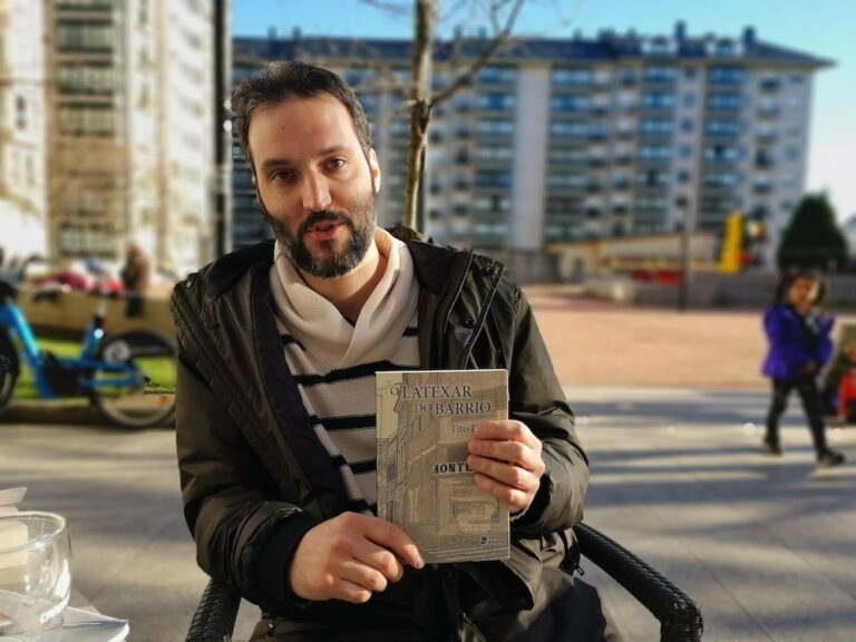 Tito Pérez: “Trato de contar historias da nosa sociedade, de aquí, con argumentos de aquí”