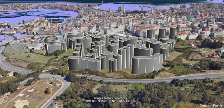 A sombra de 30 edifícios ameaza San Pedro de Visma
