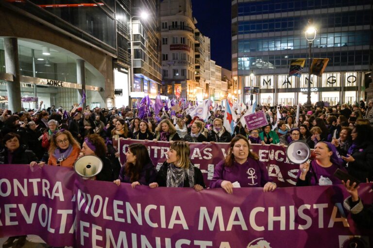 #8M: A Coruña saíu á rúa nunha mobilización transversal