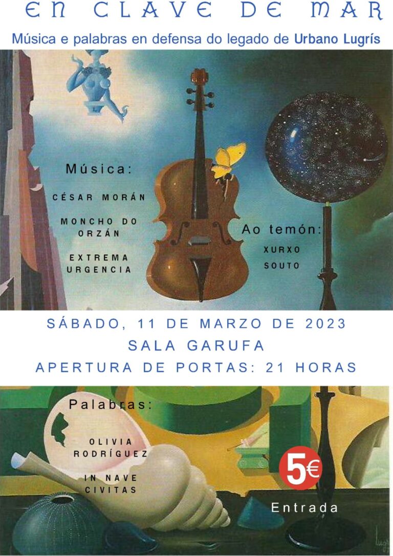 En Clave de Mar, a primeira acción de homenaxe do proxecto “Lugrís, ano L”