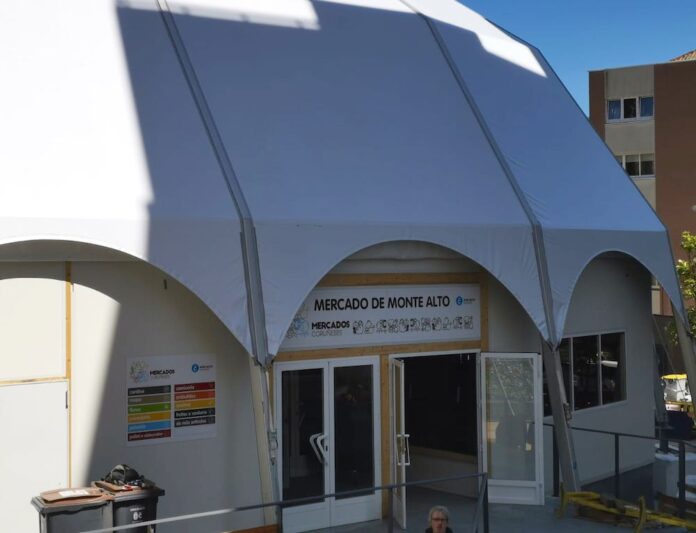 Mercado provisional de Monte Alto